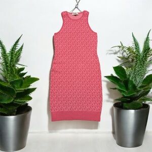 Micheal Kors Pink Bodycon Tank Dress